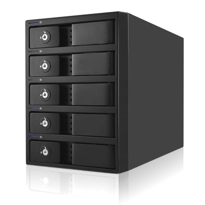 Oyen 100TB Mobius 5-Bay FireWire 800, eSATA, USB 3.0 RAID Hard Drive Array