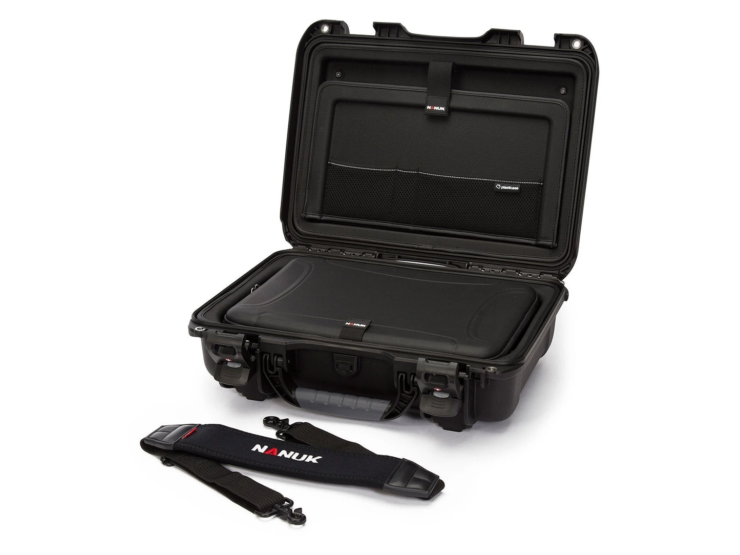 NANUK 923 CASE W/ LAPTOP KIT, STRAP -GRAPHITE - HD Source