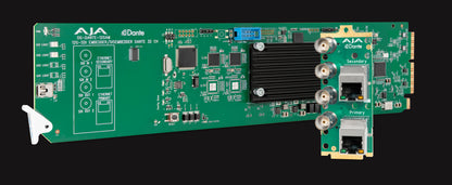 AJA OG-DANTE-12GAM openGear 12G-SDI/DANTE 64-Channel Embedder/Disembedder