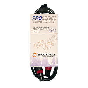 ADJ PROFESSIONAL 5 PIN DMX CABLES - PLEASE SELECT SIZE - HD Source