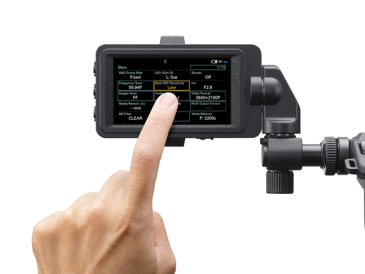 Sony FX6 - Body Only - Viewfinder Functions