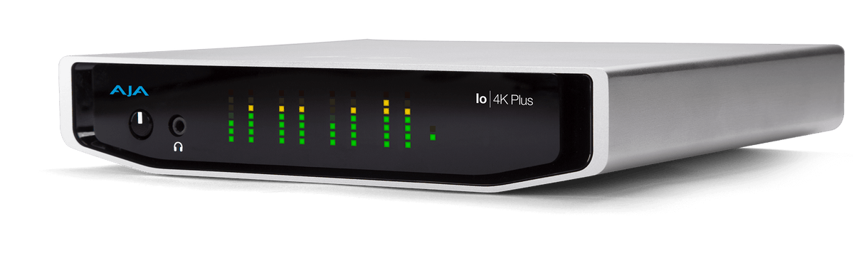 AJA IO-4K-PLUS-R0 12-bit 4K/UltraHD/HD I/O via Thunderbolt 3 – HD AJA IO-4K-PLUS-R0 12-bit 4K/UltraHD/HD I/O via Thunderbolt 3 – HD