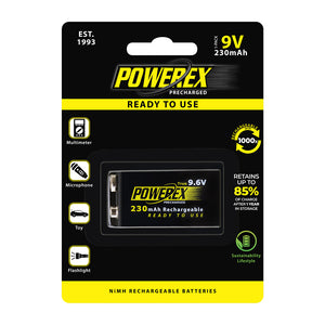 Powerex MHR9VP 9.6V 230Mah Low Self Discharge Battery - HD Source