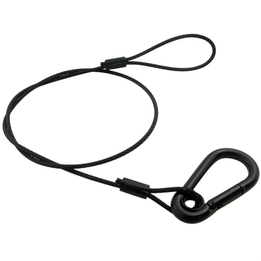 Black Anodized Safety Cable - HD Source