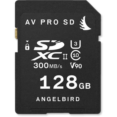 ANGELBIRD (AVP128SD) 128GB AV PRO UHS-II SDXC MEMORY CARD V90 - HD Source