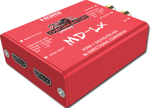 DECIMATOR MD-LX (DD-LX) HDMI/SDI BI-DIRECTIONAL CONVERTER FOR 3G/HD/SD - HD Source