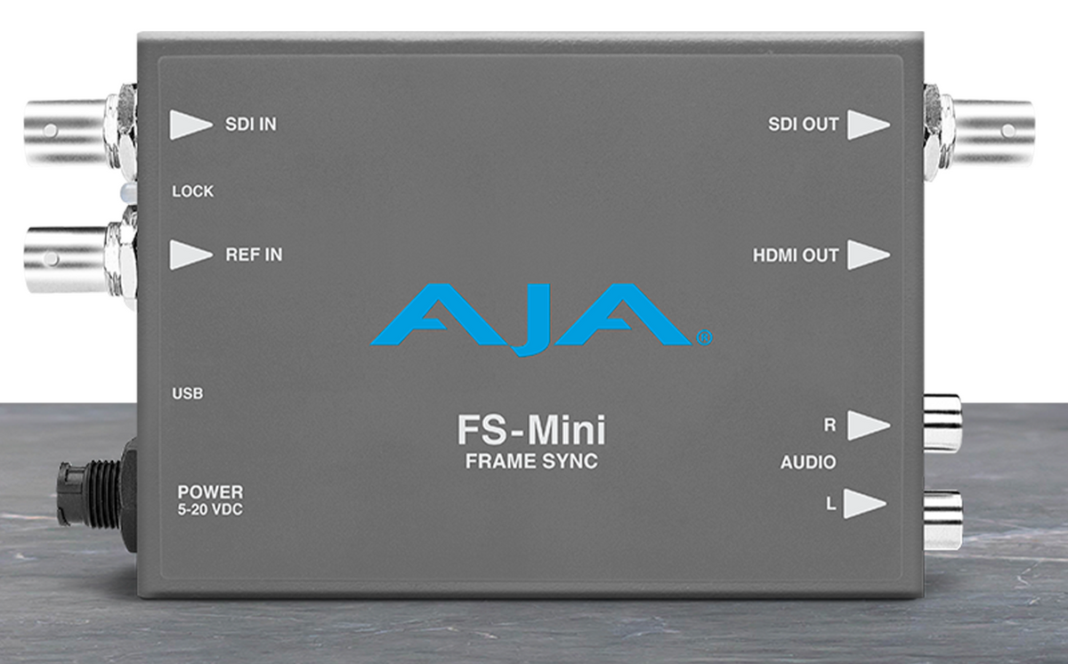 AJA FS Series - 1RU frame synchronizers and converters – HD Source