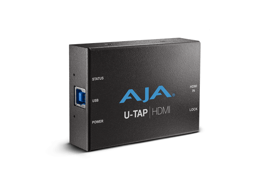 AJA U-TAP-HDMI-R0  HD/SD USB 3.0 capture device for Mac/Windows/Linux with HDMI input - HD Source